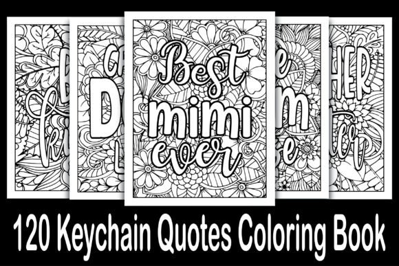 120 Keychain Quotes Coloring Pages Graphics
