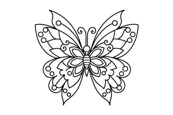 Butterfly Coloring Pages for Kids: Graphics for Prek Brands