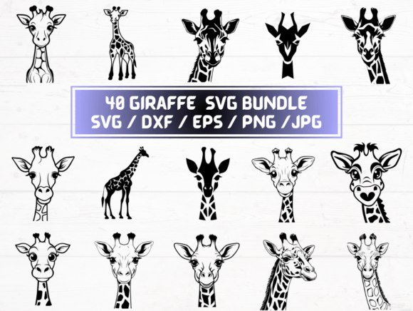Giraffe SVG: Graphics & Crafts Design Asset Review