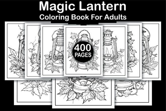 Magic Lantern Coloring Pages Graphics