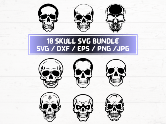 Skull SVG: Graphics for Crafts-Driven Branding